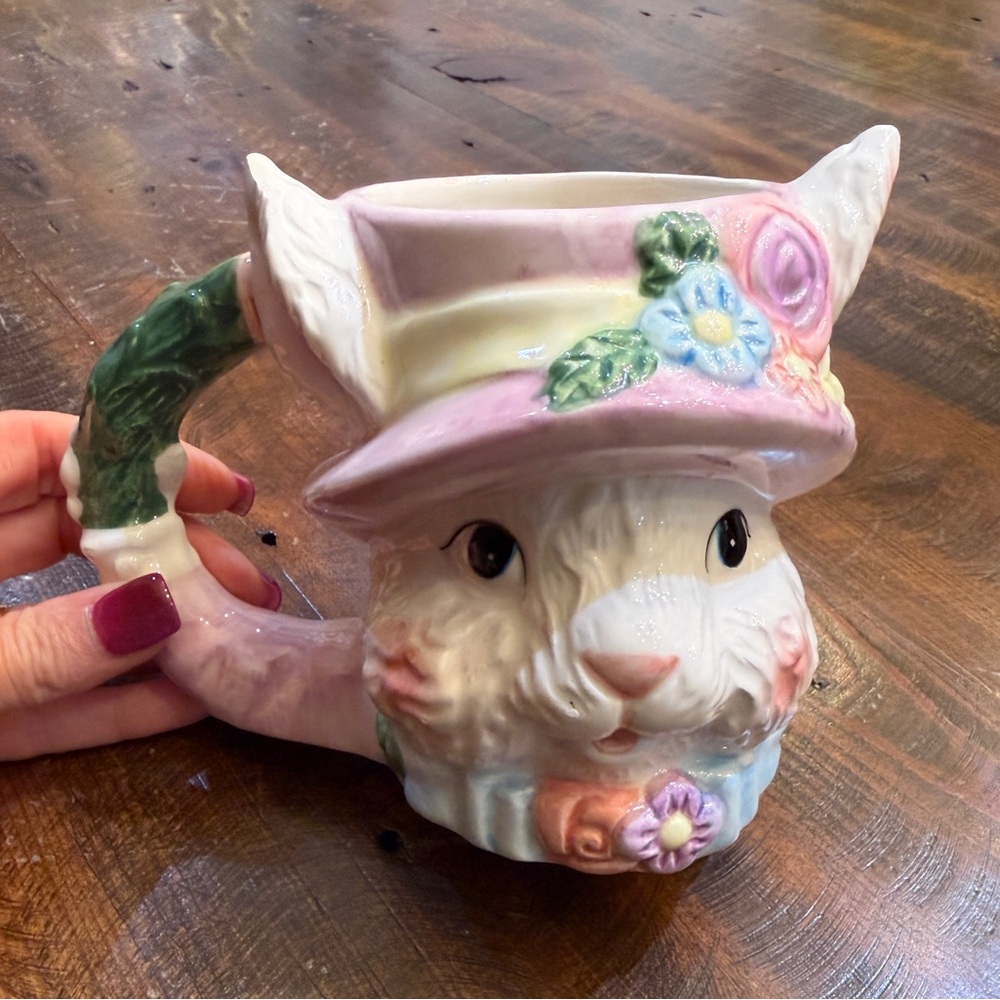 Avon Easter Bunny Ceramic Mug